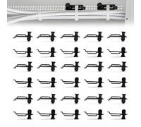 30Pcs Cable Management Clips for Legrand - OnQ Black