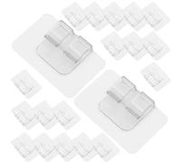 30pcs Car Floor Mat Clips for Fixing Carpet, PVC Non-slip | Car Mats Universal Rubber, Auto Carpet Clips, Residue-free Removal, Low-profile Hold for Vehicle Interior