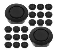 30pcs Car Rear Bumper Radar Hole Cover Plastic Trim Cap Black Plug | Front Bumper Trim Cover, Easy Insert and Remove, Consistent Surface Texture, for Repairs and Car Modification