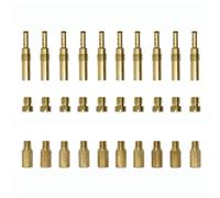30pcs Carburetor Main Jet Kit With Slow/Pilot Jet Set Replacement Fir For KSR For P&W&K PWM For K&eihin OKO CVK Motorcycle Carburetor