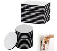 30PCS Carpet Grippers for Rugs on Carpet and Wooden Floors - Hook and Loop Pads, Non Curl Reusable Stickers for All Floor Types