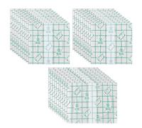 30pcs Castor Oil Belly Button Patches, PU Film Transparent Castor Oil Pack Wrap with Organic Cotton Anti-Leakage Self-Adhesive Highly Absorbent for Belly Button