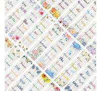 30PCS Christian Bookmarks Religious Scriptures Book Markers Bible Verse Paper Bookmarks for Kids Students Teens Book Lovers Women School Supplies