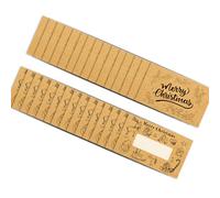 30Pcs Christmas Party Scratch Cards Gift Tickets for Birthday Wedding Christmas Celebration Paper Prize Vouchers