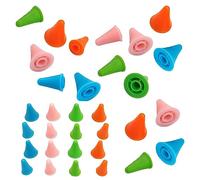 30pcs Colourful Knitting Needle Point Protector Caps in Two Sizes