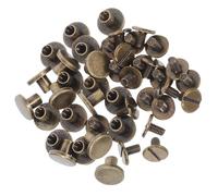 30pcs Copper Chicago Binding Screws Kit round Posts for Planner Diary