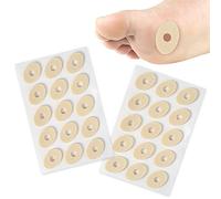 30pcs Corn Cushions,Footcare Corn Caps,Toe Pads Corn Cushions Self Adhesive Callus Cushions Oval Shaped Cushion Soft Corn Pads Waterproof Toe and Foot Protectors Reduce Foot and Heel Pain