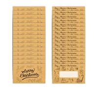 30Pcs Coupons Tickets Handmade Scratch Prizes Card for Birthday Holiday Event and Corporate Parties Creative Scratch Cards for Christmas Recyclable Christmas Scratch Cards