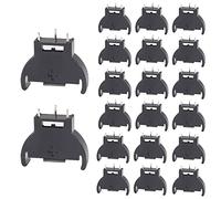 30PCS CR2032 Battery Holder Coin Cell Button Socket Holder Case CR2032 Vertical Coin Cell Button Battery Holder Case with 3 Pin Dip Type CR2032 Solder Mounting Lead