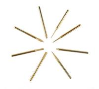 30Pcs Diamond Burr Drill Bits Set for Rotary Tools | 0.8-5mm Emery Engraving Grinding Bits for Glass Stone Wood Metal Jewelry DIY Drilling Polishing with Storage Box