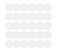 30Pcs Disposable Shower Hair Catchers Useful Mesh Stickers Drain Cover Multifunctional Bathroom Drain Covers Sticker for Bathtub Kitchen Sink Wash