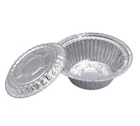30PCS Disposable Tin Foil Lunch Boxes Takeout Fast Food Packaging Suitable for Baking Cooking Storage and Freezing Multi Purpose Aluminum Foil Convenient Practical