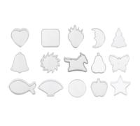 30pcs DIY Plastic Candle Shell Molds for Wax Melts and Tea Lights | Reusable Plastic, Secure Seal for Scent Preservation, Suitable for Church and Holiday Decor Crafting Random Color