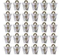 30PCS DIY Wedding Favors Candy Boxes Gift Boxes Elegant Party Favor Containers For Weddings Engagements Bridal Showers Blue Clouds Pink Island Marble Pattern Rouge Crabapple Sea (two color marble)