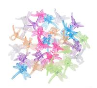 30Pcs Dragonfly Clips for Garden Plants, Lightweight Plastic Support for Orchids and Vegetable Vines