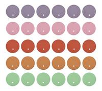 30pcs Drink Covers Scrunchie for Alcohol Protection, Cloth Drink Protector Reusable Washable Cup Covers with Straw Hole Stretchable Cup Lids Caps for Women Men Bar Party