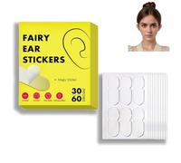30pcs Ear Correctors,Clear Ear Support Patches,Cosmetic E/ar Corrector,Ea/r Stickers to Stick Ears Back,Tape for Big Ea/rs,E/ar Pinning Back Stickers, Waterproof E/ar Lobe Support Patches