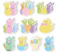 30Pcs Easter Bunny Sticky Notes Pads 600 Sheets Bunny Self Stick Notepad