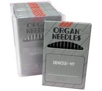 30pcs Embroidery Needles Organ DBXK5Q1-NY Compatible for Janome MB4, Melco EP4, Elna (Size 11)