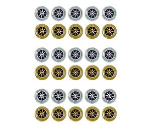 30PCS EMF Protection Sticker Anti Radiation Cell Phone for Laptop And All Electronic Devices