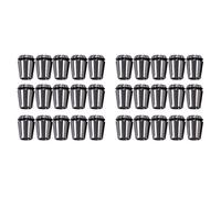 30Pcs ER25 Collet Tool Spring Collet Set from 2mm to 16mm Collet Chuck
