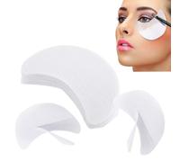 30PCS Eye Shadow Shield Protector, 7 x 6.5cm Half-Moon Shape Pads, Lint Free Eyeshadow Stencil Gel Pad Under Patches, Eye Make-Up Shield Protector for Eyelash Extensions and Lips Makeup Tool