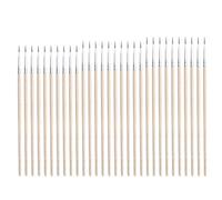 30pcs Fine Detail Paint Brush,Paint Brush Set for Art,Acrylic Miniature Model Tiny Liner Paintbrushes for Artists,Stippling Detail Paintbrush Student Art Set Suitable for Oil Watercolor Painting