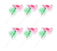 30pcs Flamingo Design Cake Candle for Birthday Party Summer Holidays