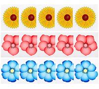 30Pcs Fly Killer Stickers Sunflower, Fruit Fly Trap Catcher Indoor, Fly Paper Traps Indoor For Home Use No Odors No Harm
