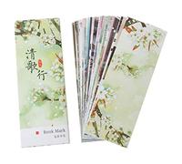 30pcs for Creative Chinese Paper Bookmarks Painting Cards Retro Beautiful Bookmarks for Kids