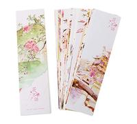 30pcs for Creative Chinese Paper Bookmarks Painting Cards Retro Beautiful Bookmarks for Kids