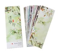 30pcs for Creative Chinese Paper Bookmarks Painting Cards Retro Beautiful Children's Reading Children's Page Marking School Supplies Animal