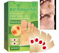 30pcs for Verruca Treatment & Corn Removal,Pain Relief Wart Plaster,Plantar Wart Remover for Hands, Feet,Corn Plaster with Hole for Feet,Wart Remover,Corn Remover for Feet and Hand,Verruca Treatments