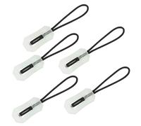 30Pcs Glow Zipper Pull Head Convenient Luminous Zipper Glow In Dark Plastic Zip Puller Helper for Luggage, Backpacks, Handbags