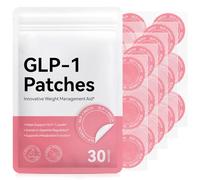 30pcs GLP-1 Patches, Shape Support Plant-Based, Natural Ingredients Patch, Gentle and Soothing