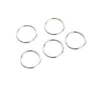 30pcs Gold Silver Color Metal Hair Rings Braid Dreadlocks Bead Cuffs Dread Tube Charm Dreadlock Accessories For Women(Color 5)