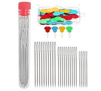 30Pcs Gourd Needle Threaders Set ，Ergonomic Hand ， Machine Sewing Tool for Easy Threading, Deal for Quilting, Knitting, DIY Crafts