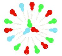 30Pcs Gourd Shaped Needle Threaders, Plastic Hand Sewing Needle Threader, Thumb Threader with Hooks, Small Needle Eye Threaders Precise Threading Suitable for Hand Sewing Cross Stitch Mending Clothing