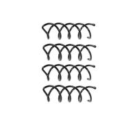 30pcs Hair Coil Clip Metal Braiding Pin for Stylists | Black Finish, Quick Braiding for Updos, Easy Cleaning, Daily Commuting and Dinner Styling