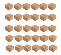 30Pcs Handmade Packaging Box Foldable Paper Gift Boxes Includes Thank You Card Wrapping Popes for Birthday Celebration Party Gift Box