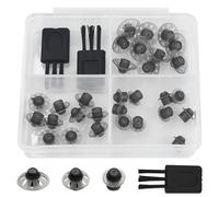 30Pcs Hearing Aid Domes,Soft Silicone Hearing Aid Open Domes, Washable Replacement Hearing Aid Ear Tips, Hearing Aid Accessories Parts for Seniors with Hearing Loss (10mm/8mm/6mm)