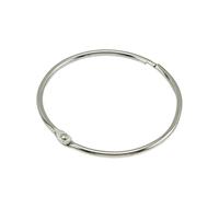 30Pcs Heavy Duty Metal Binder Rings Rustproof Rings for Notebooks Journal Accessories School Supplies Clips for