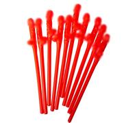 30pcs Hen Party Straws Hen Do Straw Drinking,Reusable Straws for Parties, Straws Naughty Drinking Straw for Birthday Wedding Bachelorette Hen Party (Red)