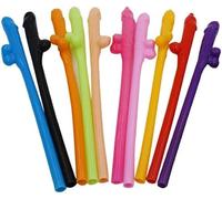 30PCS Hen Party Straws, Hen Party Cocktail Straws Team Bride Drinking Straws Novelty Hen Night Toy Drinking Accessories for Girls Night Wild Party, Wedding, Bachelorette, Bridal Party (Colorful)