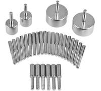 30PCS High Strength Stainless Steel Wire Nails with Smooths Edges Wire Winding Pins Metal Texture for Safe Crafting Stainless Steel Craft Pins