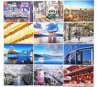 30Pcs Holiday Postcards Bulk Postcards of Tokyo Landscape Postcard Kyoto Japanese Personalized Post Cards