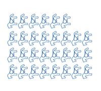 30Pcs Horse Shape Metal Paper Clip 38x27mm Colored Bookmarks Page Clips for Document Photo Note Card Picture Management Horse Paper Clips