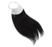 30pcs Human Hair Test Strands 3 Degree Color Black