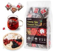 30Pcs -kidney tea formula ginseng six treasure tea，Te Renal Herbal, Nine natural ingredients，Organic Kidney Cleanse Detox Tea，for Men & Women,(30Bags, 300g)