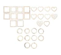 30pcs Lace Border Journal Paper Assorted Style 30 Sheets for DIY